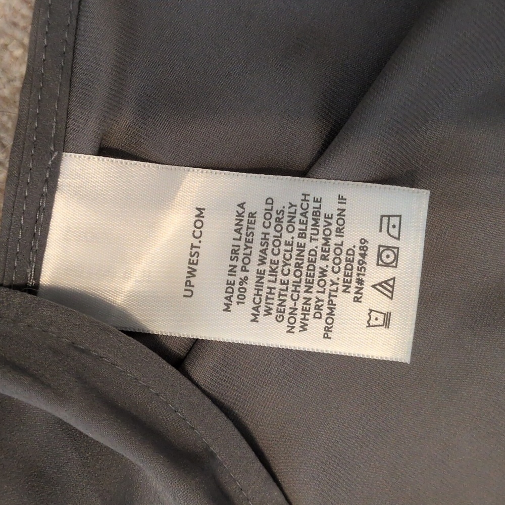 UpWest Tulip Hem Pajama Top - Picture 3 of 3